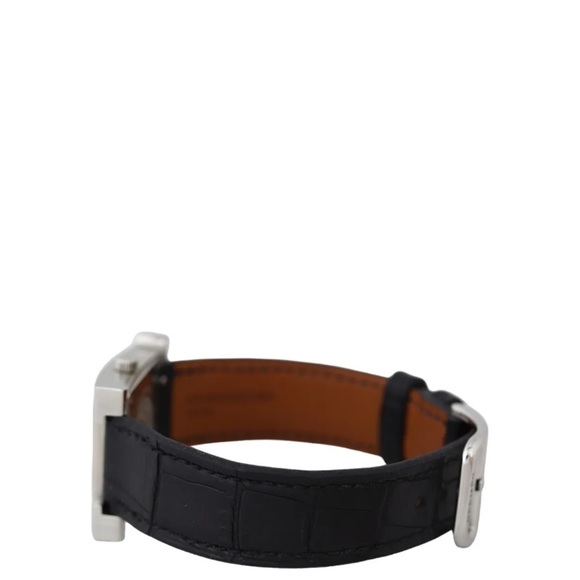 Hermes H watch, Black with diamonds,! 100%authentic, box and paperwork included. - Picture 5 of 9